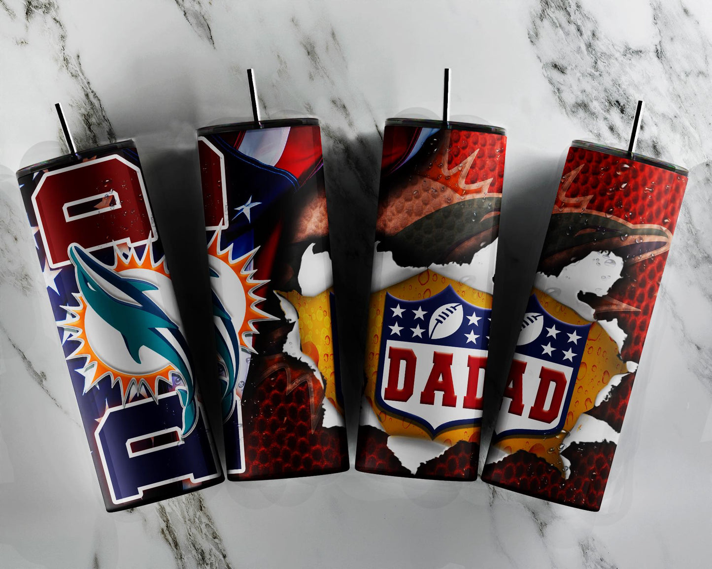 Father's Day Tumbler (all teams available)