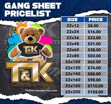 DTF Transfers - Build Your Gang