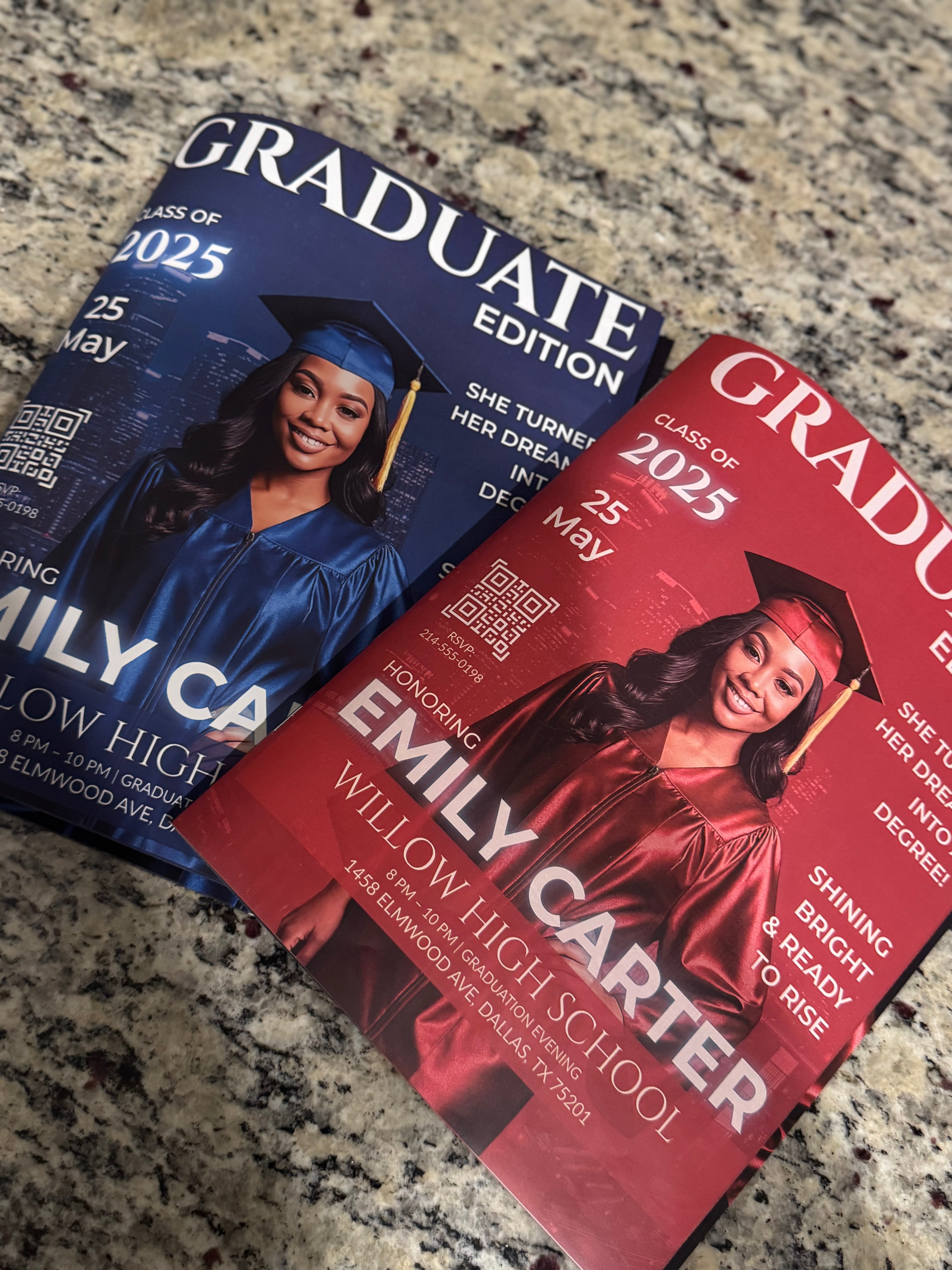 Graduation Booklet 12 pages