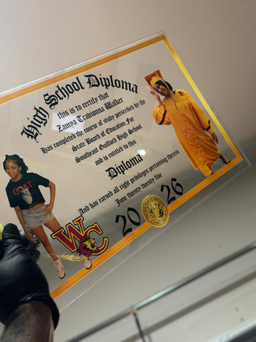 Acrylic Diploma