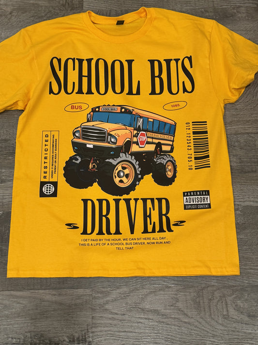 School Bus Graphic T-Shirt #2